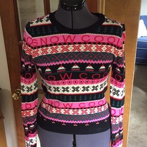 Fair Isle Snow Sweater